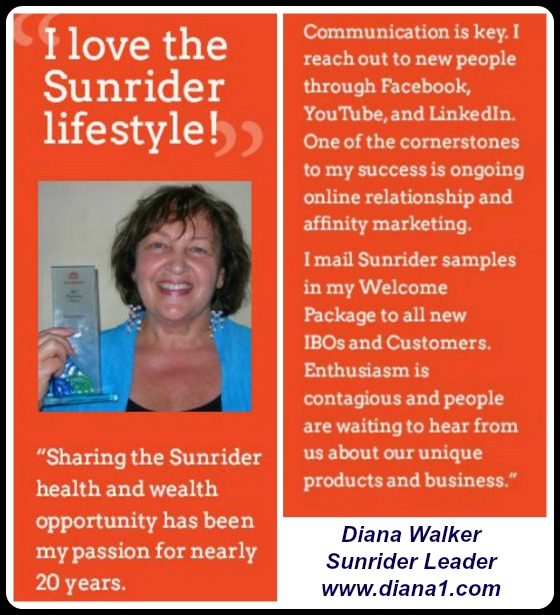 Diana Walker Sunrider Business Leader Convention 2016