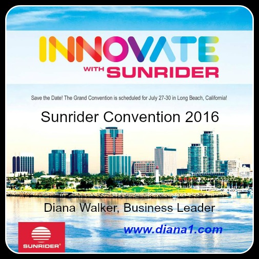 Diana Walker Sunrider Business Leader Convention 2016-2