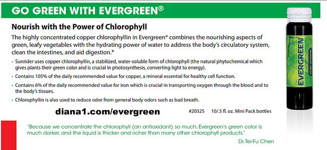Evergreen Health Benefits by Dr Tei Fu Chen Founder of Sunrider International https://diana1.com/evergreen