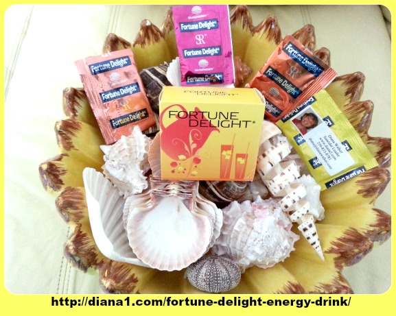Fortune Delight Energy Drink Diana Walker www.diana1.com