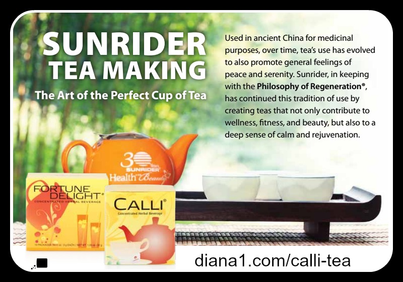 Get Off Coffee with Sunrider Calli Tea Jan 2022