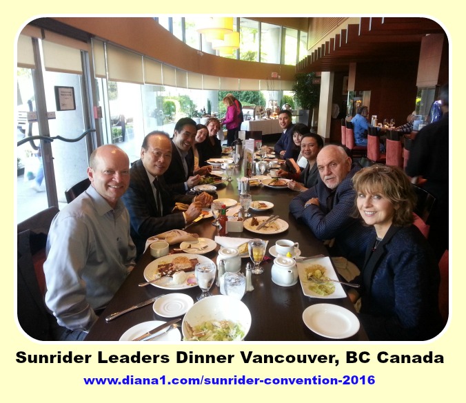 Sunrider Convention 2016 Sunrider Leaders Vancouver Canada